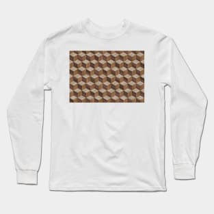 Wood marquetry Long Sleeve T-Shirt